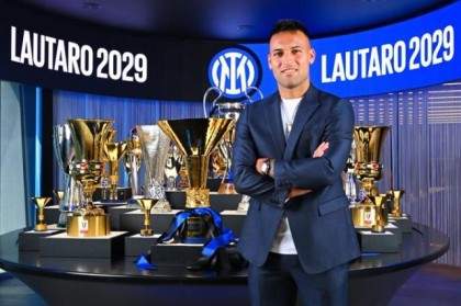 怼锋、公牛、人人敬重的队长，劳塔罗终老国米在望