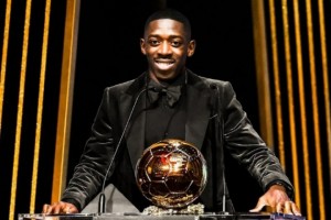 金球稳了？登贝莱本赛季35球16助，助巴黎夺四冠王+世俱杯进决赛